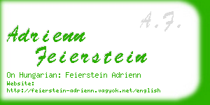 adrienn feierstein business card